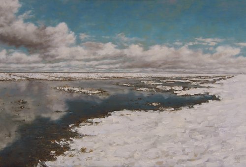 Noorderleeg, weerspiegeling Noorderleeg, weerspiegeling
