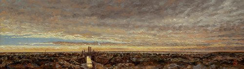 Noorderleeg, zonsondergang Noorderleeg, zonsondergang