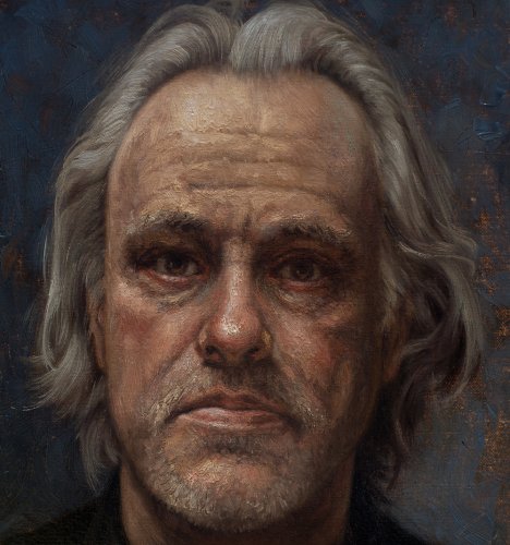 Zelfportret met penseel (detail) Zelfportret met penseel (detail)